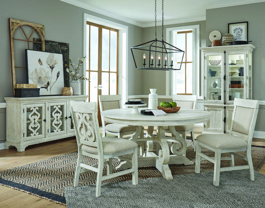 Bronwyn - Dining Side Chair With Upholstered Seat (Set of 2) - Alabaster