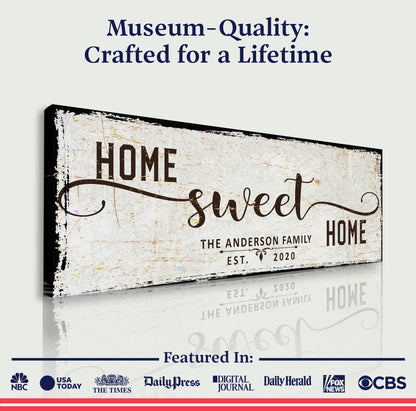 Home Sweet Home Sign