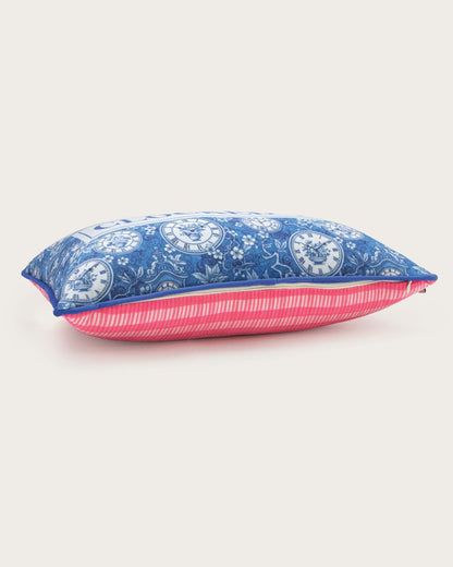clocked in pillow