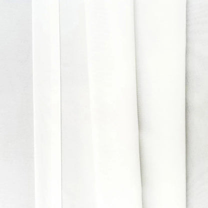 Asazal Solid White Tulle Luxurious Chiffon Sheer Window Curtains For Living Room Modern Voile Organza Drapes Bedroom Decoration