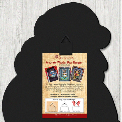 Night of the Pumpkins Holiday Door Decor by Jamie Mills-Price - Halloween Decor - 8611078H-MP