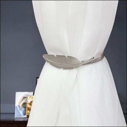 Curtain Tieback High Quality Holder Hook Buckle Clip Pretty and Fashion Polyester Decorative Home Accessories Magnetic Decorative Drapes Holdbacks Curtain Tiebacks Clips
